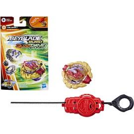 BEYBLADE Burst QuadDrive Stone Linwyrm L7 Spinning Parte Superior Pack de iniciación – Juego de Batalla con Lanzador, Juguete para niños