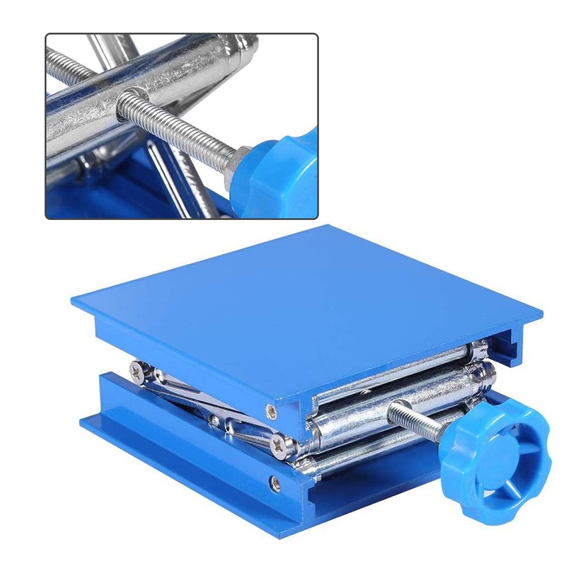 100*100mm aluminium oxide Lab-Lift Lifting Platforms Stand Lab Rack