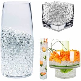 Celebrate Your Special Day with Your Centerpieces Accented with These Beautiful Cosmo Beads Brand Water Gelly Balls (Clear, 4 Ounce)
