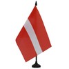 Latvia Table Flag 5'' x 8'' - Latvian Desk Flag