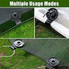 100Pcs Shade Cloth Heavy Duty Lock Grip Plastic Clips for