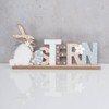 levandeo Easter Wooden Table Decoration with Letters Design 34 x