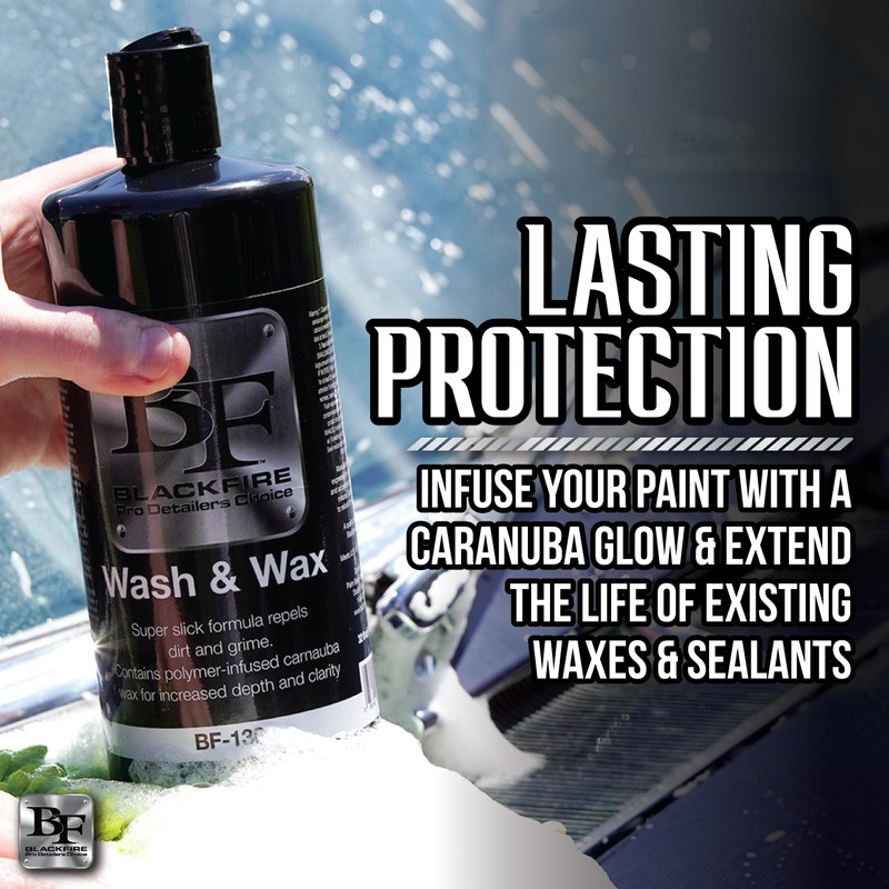 BLACKFIRE Wash and Wax | Cleans and Protects in One