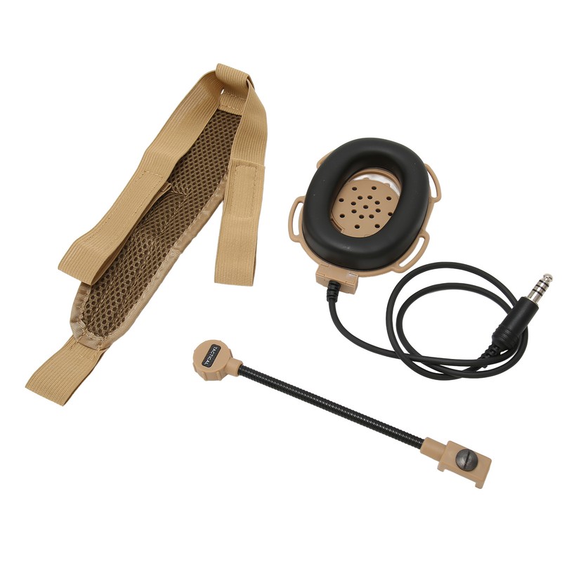 Walkie Talkie Single Side Headset with Mic 150Hz‑500Hz 7.1mm Plug