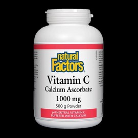 Natural Factors Vitamin C Calcium Ascorbate 1000mg 500g