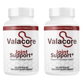 Unbranded (2 Pack) Valacore Joint Support, Cartilage Health and Muscle Support Formula
