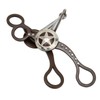 Horse Mouth Bit Hand Carved Antique Bronze Rustproof Stainless Steel