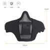 OneTigris Mesh Face Guard Half Mask Anti Fog Airsoft Game