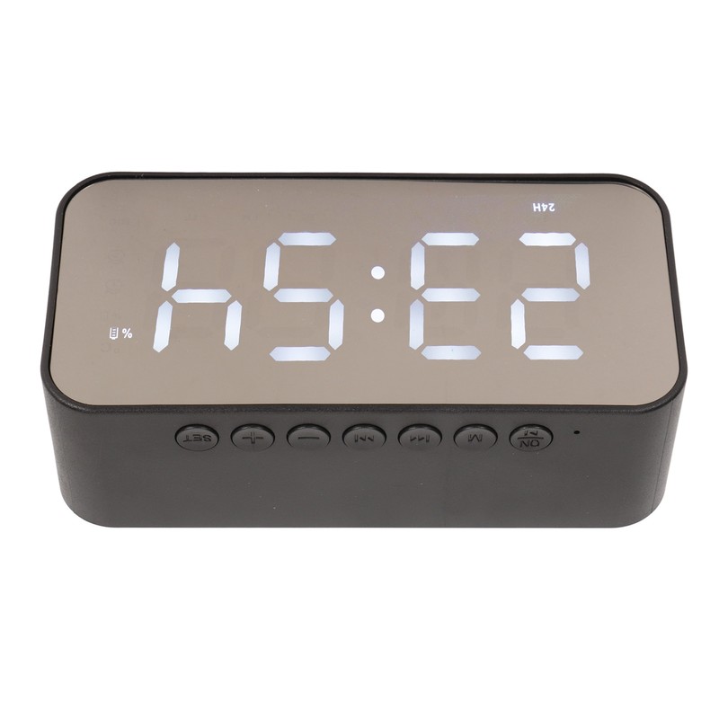 Wireless Bluetooth Speaker Stereo Sound Noise Cancelling Temperature Display Voice