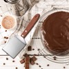 Newtay 2 Pieces Small Brownie Cookie Spatula Metal Stainless Steel