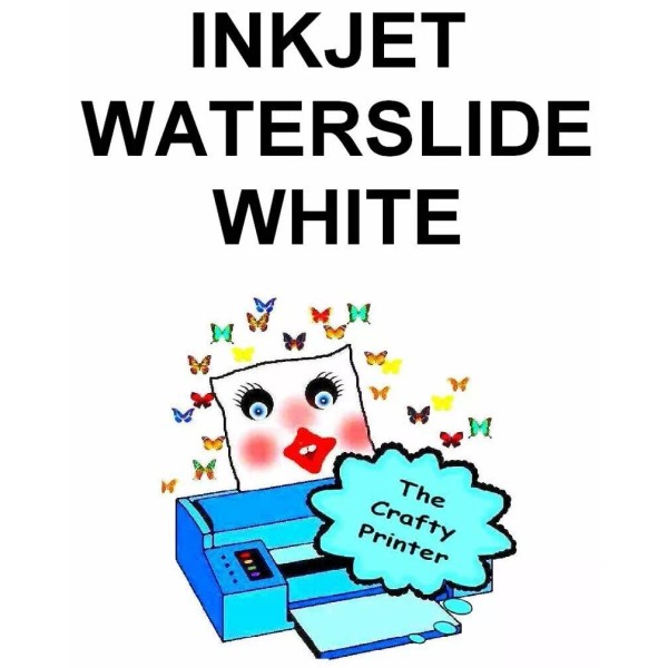 Unbranded INKJET Water Slide Decal Paper - 20 Sheets -
