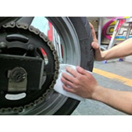 yamashiro Quick Cloth Cleaning Sheet for Motorcycles / Wheels / Leg Circumferences, Pack of 8