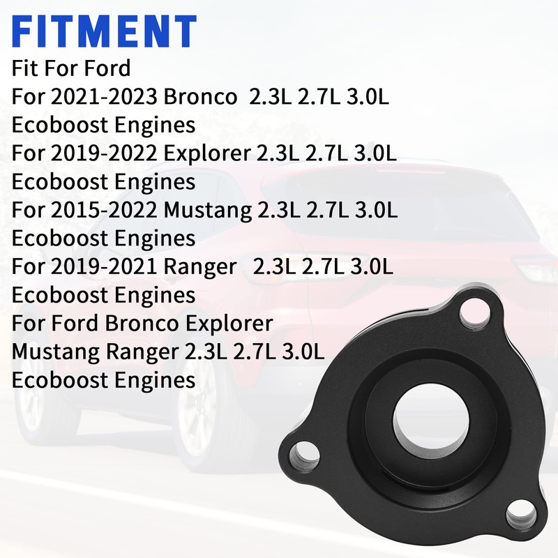 WIKIBB Blow Off Valve Adapter BOV Adapter Compatible with 2019+