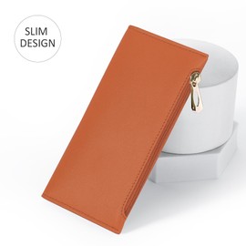 Tipmile Ultra Slim Wallet for Women Bifold Leather Ladies Wallet RFID Wallet Women RFID Blocking Credit Card Holder for Women