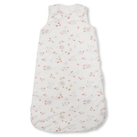 Ex UK Store Baby Winter Sleeping Bag 2.5 Tog 100% Cotton Sizes Newborn to 24 Months Boys Girls (AS 119 - Butterfly Hedgehogl / 6-12M)