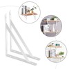 4 Sets Shelf Bracket 6 Inch - 90 Degree Angle