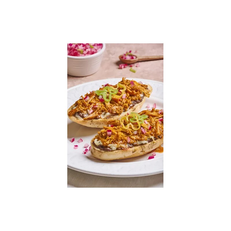 Cochinita Pibil Chata de 215g | 100% carne De Cerdo