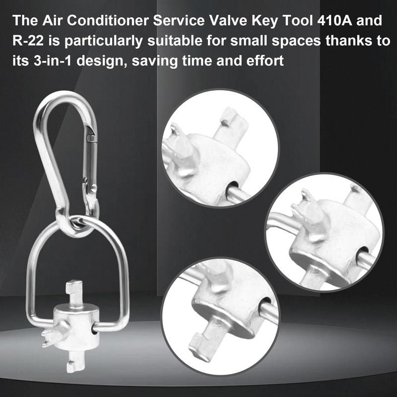 HVAC Tools, Locking Cap Key for Refrigerant Locking Caps, HVAC