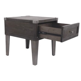 Signature Design by Ashley Todoe Rectangular End Table Dark Gray