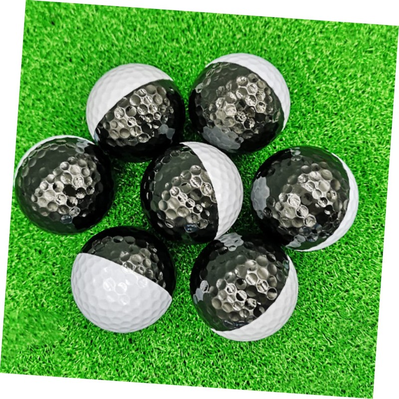 CORHAD 2pcs Golfing Practice Balls Sports Ball Set Double Design