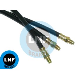 LNF BRAKES Ford Taunus 17M MTS P3 Brake Hose Front Rear Set X3 64 1964 Front Disc Brakes