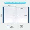 Smarpau A4 Display Book, 60 Pockets Presentation Folder Project Folder