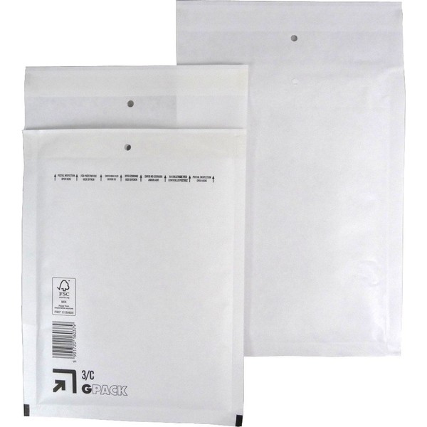 Bubble Envelopes 3/C 170 x 225 mm Pack of 25