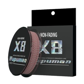 WUPUMAN PE Fishing Line, 8 Braided, No Fading, (150M, 300M, 500M, 1000M) (0.4, 0.8, 1, 2, 2.5, 3.5, 4, 5, 6, 11, 14, 16, 20) High Strength, Sea Fishing, River Fishing