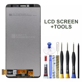 For TCL LCD Display Touch Screen Digitizer Assembly Frame For TCL ION X T430W / V T607DL - LCD Screen + Tools