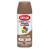 Krylon K05356207 ColorMaster Paint + Primer, Satin, Brown Boots, 12