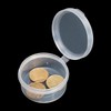 24PCS 0.95 oz Transparent Round Beads Storage Containers Box,Round Bead