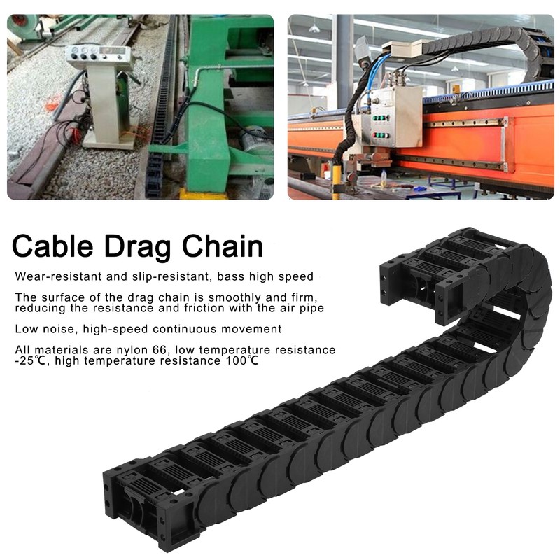 Cable Drag Chain Low Noise Series Tank Towline Nylon Removable