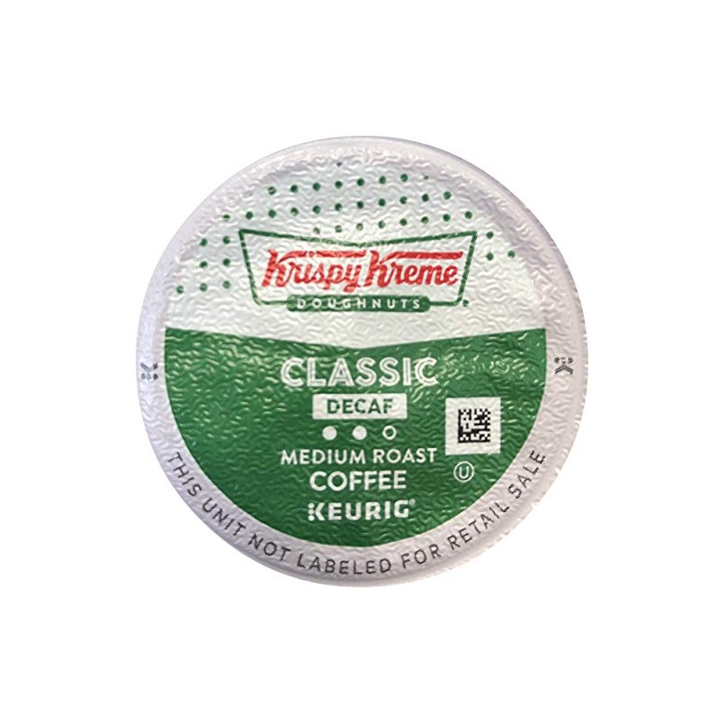Krispy Kreme House Decaf Medium Roast Coffee K-Cups 24 COUNT