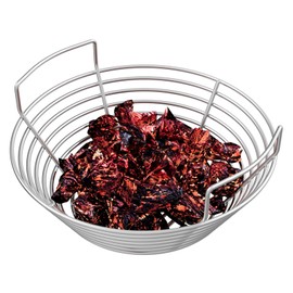 DPZM 12.6'' Stainless Steel Ash Charcoal Basket, Kick Ash Basket for Large Big Green Egg Grill, Kamado Joe Classic, Pit Boss, Louisiana Grills, Primo Kamado Grill & Other Similar Grills