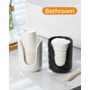 ABRUTY Bathroom Cup Dispenser, 3oz-4oz Ceramic Paper Cup Holder, Small