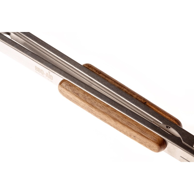 BBQ-Aid 3 Piece Grill Set BBQ Accessories - Tongs, Spatula