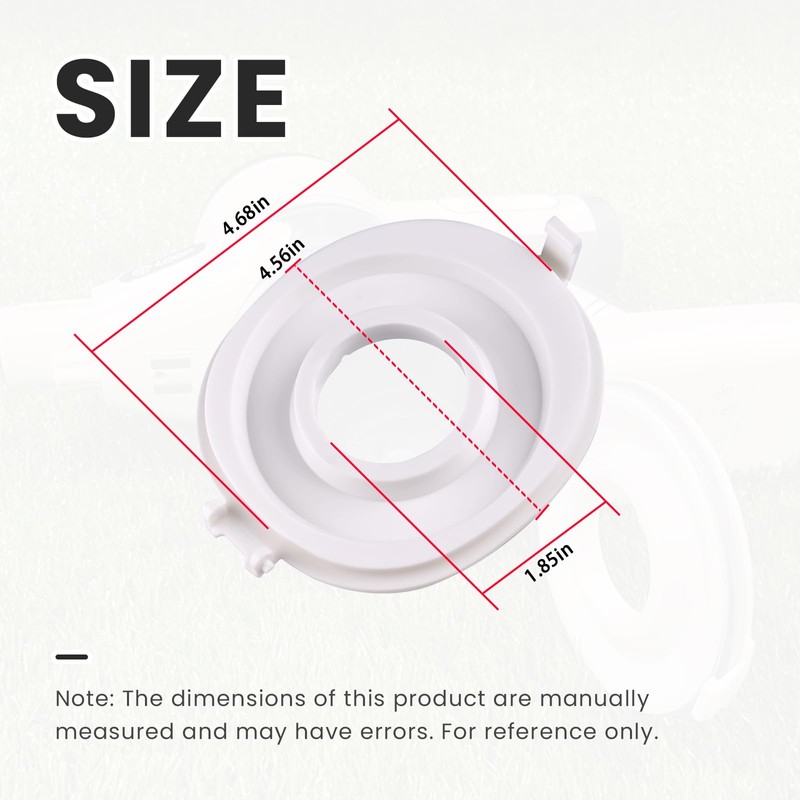 Ciuouient 1Pcs Dust Bin Lid (Plastic) Compatible with Tineco A11