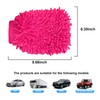 Ziciner Premium Microfiber Wash Mitt, Soft Scratch-Free Double-Sided Chenille Washing