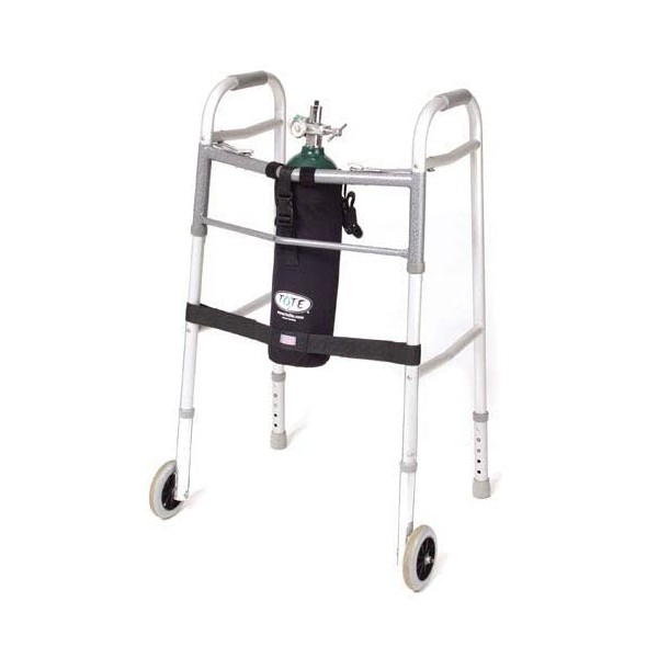 Comfort Solutions Tote Oxygen Tank Carrier Fits M6-Cylinder for Wheeled Walker, 1 Pound