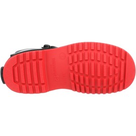 TINGLEY - 45851.SM Tingley Workbrutes G2 - PVC Overshoe - 17" Ht. - Black Upper - Red Sole - Cleated Outsole