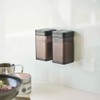 Yamazaki Industries 4820 Magnetic Flour & Spice Bottle, Tower, Black,