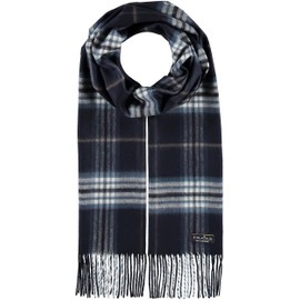 FRAAS Plaid Scarf for Men and Women - 30 x 180 cm - Perfect for Autumn and Winter - Elegant Unisex Fringe Scarf, Made in Germany -