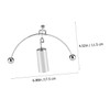 ORFOFE Balance Cylinder Weightlifting Man Tumbler Iron Desktop Ornament Metal