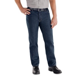 Red Kap Men's Classic Rigid Jean, Rigid Denim, 38x30