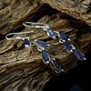 Iolite latest Earring 925 Solid Sterling Silver Jewelry
