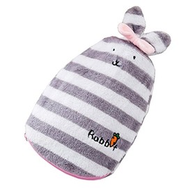 Hot Water Bottle with Cover Hot & Cold Relief Plush Rabbit 350 ml # 01