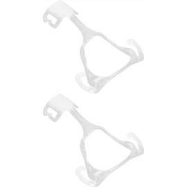(2 PCS) Reuse Mirage FX Frame Replacement Breathing Guard Mask Machine Ventilator Accessories Fit (Widen)