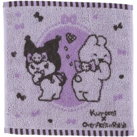 スケーター(Skater) ハンド タオル ハンカチ 25×25cm 綿 サンリオ クロミ すこぶる動くうさぎ ZMT25-A