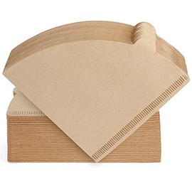 Niveaya 200 Count Cone Coffee Filters, Size 02 Natural Unbleached Paper Coffee Filter, Disposable Cone Filters for Pour Over and Drip Coffee Maker (2-4Cup)