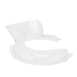 Pouring Shield Splashing Cover Guard ABS Mixing Bowl Chute Replacement for KSM500PS KSM45 4.5 5QT Blender Food Grade Material Durable and Safe